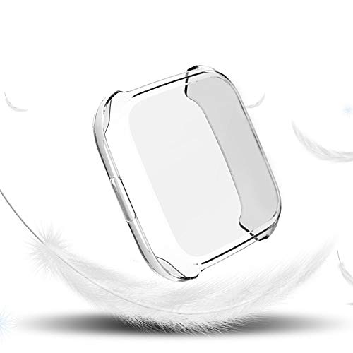 image for Cywulin TPU Screen Protector Case for Fitbit Versa Lite, Full Around P