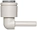 John Guest-PI220808S Acetal Copolymer Tube Fitting, Plug-In 90 Degree Elbow, 1/4