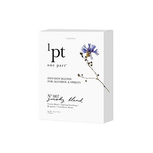 Teroforma 1PT Infusion Blends - Spirit & Alcohol Flavor Infuser Packets for Home Infusion, Single Pack 16g (Smoky)