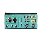 Blue Q Control Panel Pencil Case