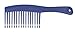 Mebco Hairdressing Salon Volume Volumising Handle Rake Hair Comb 200mm - Blue