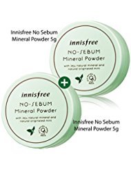 Innisfree no sebum mineral powder 5g two(2) pieces