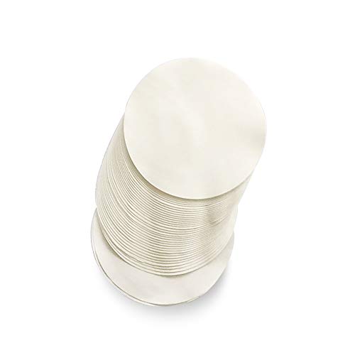 MS Lab Supply Qualitative Filter Paper, Filter Paper, Medium (8μm), 90mm Diameter (Pack of 100)