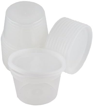 Emmner 16 Ounce,Plastic Food Storage Containers -take out containers, with Lids, Temperature Resilient- Leak Proof Deli Containers Microwave &amp; Dishwasher Safe, Stackable, Reusable, pack of 12