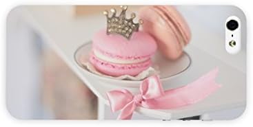 3d Full Wrap Case for iPhone 5/5s Food And Drink Mood Cookies Pink Crown