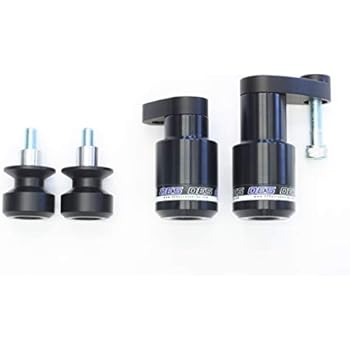 OES Frame Sliders and Swingarm Spools 2009 2010 2011 2012 Kawasaki Ninja ZX6R No Cut (Blue)