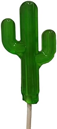 Grand Canyon Foods 84932 Western 3D Green Cactus Shaped Lollipops44; 24 Pack