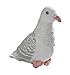Carl Dick Dove, Pigeon White 8 inches, 24cm, Plush Toy, Soft Toy, Stuffed Animal 3430