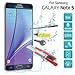 Galaxy Note 5 Tempered Glass Screen Protector .3mm ZeroDamage [Smooth Beveled Edges] [Anti Fingerprint Coating] - Shatterproof Glass for Samsung GALAXY Note 5