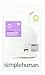 simplehuman Code G Custom Fit Drawstring Trash Bags in Dispenser Packs, 30 Liter / 8 Gallon, White – 20 Liners