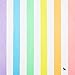 Dock & Bay Pastel Rainbow Striped Beach Towel - Summer - Unicorn Waves - Large (160x80cm, 63x31)