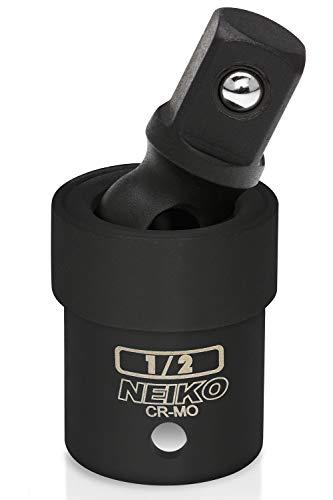 Neiko 02430A Drive Universal Joint Impact Socket, Cr-Mo Steel, 1/2"