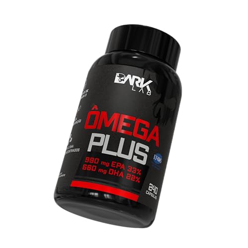 Ômega Plus, Dark Lab, 240 Cápsulas