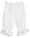 Little Zazzy Little Girls White Pantaloon Pettipants Bloomer Under-pants