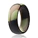ROQ Silicone Wedding Ring for Men Affordable Silicone Rubber Band, Camo - Size 11