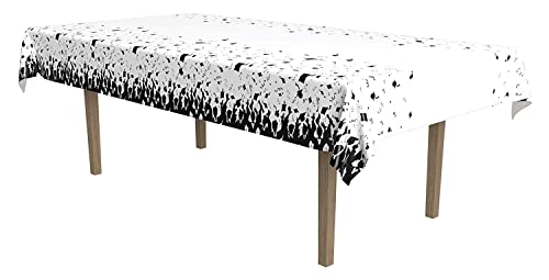 Beistle Graduation Tablecover, 54” x 108”, Plastic Rectangular Table Cloth, Gra…