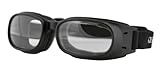 Bobster ST-ES-VCW-KIT-2 Piston Goggles, Black Frame/Clear Lens