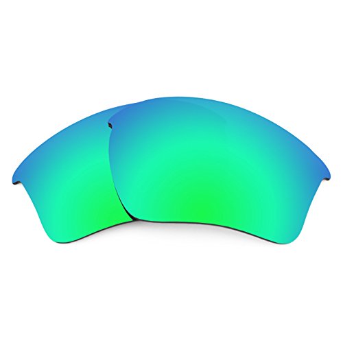 Revant Replacement Lenses for Oakley Half Jacket 2.0 XL Polarized Emerald Green MirrorShield