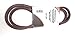 OEM Duplicate Belt Replaces 754-0350, 954-0350 Used On MTD, Cub Cadet, Yard Machine, Yard-Man, White, Bolens