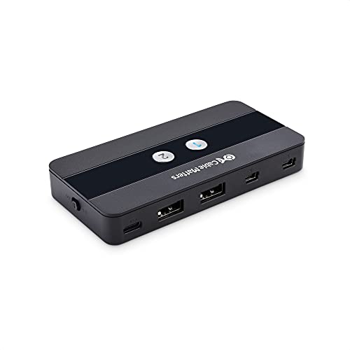 Cable Matters USB 2.0 Switch Hub USB Sharing Switch for 2 Computers and
