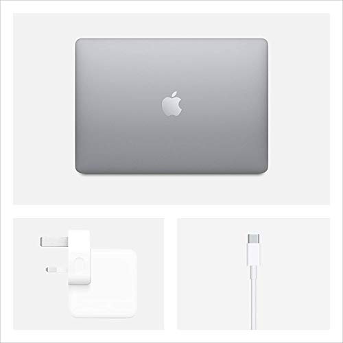 2020 Apple MacBook Air with 1.1GHz Intel Core i3 (13 inch, 8GB RAM, 256GB SSD Storage) (QWERTY English) Space Gray (Renewed)
