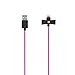 kate spade new york Lightning Charge & Sync Cable [3 Feet][1 Meter] MFI Lightning Cable - Black Bow/Vivid Snapdragon Cable