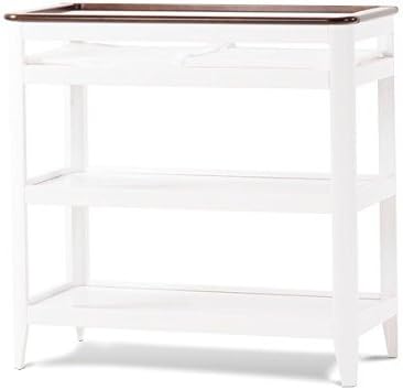 Child Craft Studio Dressing Table, white/brown finish