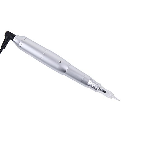 Permanent Makeup Machine - BIOMASER Permanent Makeup Tattoo Machines Device Kit Include Intelligent Digital Power Supply and Permanent Makeup Tattoo Pen with 10pcs Microblading Cartridge Needles