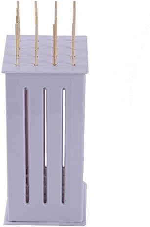 RoyalTop Portable ABS 16 Hole Meat Skewer Kabob Maker Box