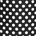 DII Fridge & Shelf Liner Collection Non-Adhesive, Cut to fit, Machine Washable, 12x20, Black Dots, 2 Piece