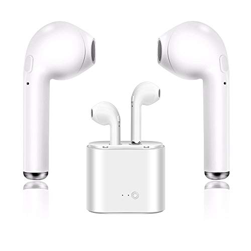 Bluetooth Headphones,Wireless Bluetooth Earbuds in-Ear Sports Headsets HD Stereo Bluetooth Earphones with Noise Reduction Compatible with All Smart Bluetooth Devices