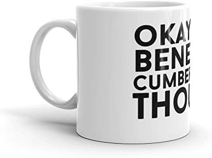 Benedict Cumberbatch 11 Oz White Ceramic