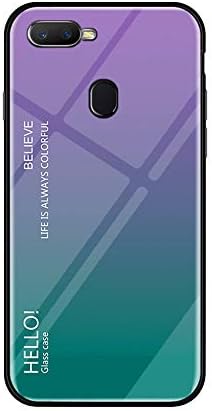 NCTECHINC Case Replacement for Oppo F9, Durable Protective Backcase Slim Fit Shell Back Anti-Scratch Case Phone Cover Oppo F9 Purple
