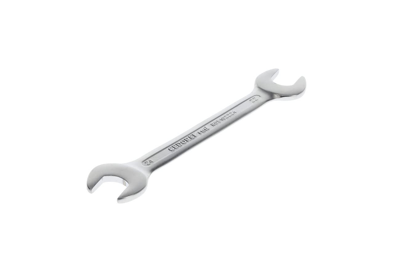GEDORE red Double open-end spanner, SW 22+24 mm, Metric, Spanner, Open-end spanner, 247 mm long, R05102224