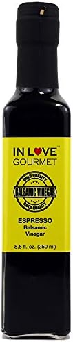 Expresso Balsamic Vinegar 8.5 fl. oz. (250 ml) by In Love Gourmet