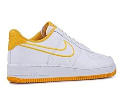 NIKE Men's Sneakers, White Yellow Ochre, 13.5 AU