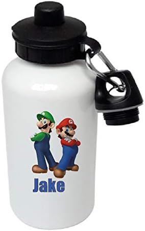 Printaname Mario Brothers - Personalised Kids/Drinks/Sports Childrens Water Bottle