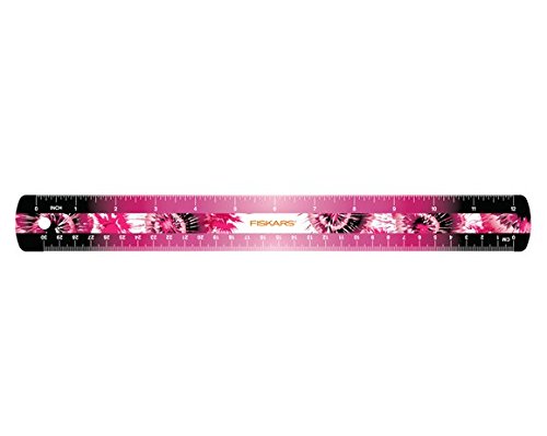 Fiskars 187090-1002 Acrylic Fashion Ruler, 12-Inch, Assorted Patterns