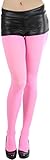 ToBeInStyle Women's Opaque Tights - NEON PINK