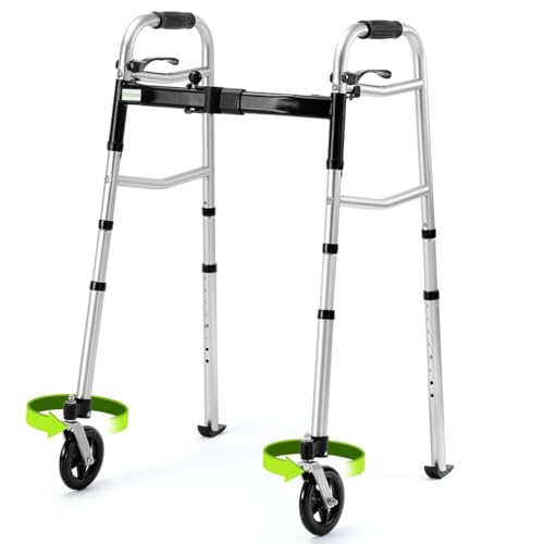 OasisSpace Walkers for Senior, Folding Walker with 5