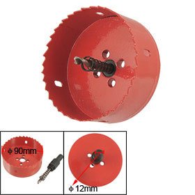 Generic Triangle Shank Twist Drilling Bit 90mm Diameter Hole Saw