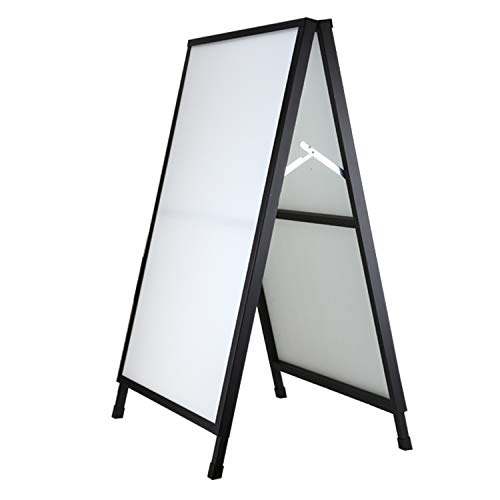 Pilot Whale Double Sided Folding AFrame Sidewalk Sign Holder 24'' x 36