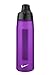 Nike Core Hydro Flow JDI Water Bottle (24oz, BRIGHT GRAPE/BLACK/WHITE)