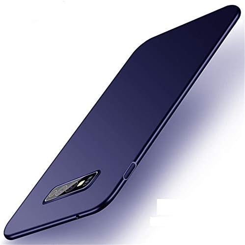 Annure® Soft Matte Slim TPU Back Cover Case for Samsung Galaxy S10 (Blue Matte)