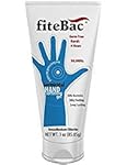 Hospital Grade Hand Sanitizer | No Alcohol, No Drying Water or Foam with True Moisturizers | Advanced Formula Prevents Active Ingredients from Penetrating Skin | 3 oz. Tube by fiteBac SkinCare