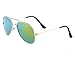 Kids Girl Baby Sunglasses Aviator Sunglasses,Shileded Metal Frame Reflective Lenses for Girls 3-10 Age(Pink)