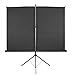 VonHaus 84-inch Tripod Projector Screen - TV/Video/Power Point Presentation Platform - 4:3 Aspect Ratio Projection Screen - Suitable for LED, LCD and DLP Projectors