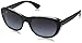 Ray-Ban Women's Injected Woman Sunglass Square, Top Matte Black On Transparent, 55mm