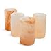 Himalayan Pink Salt Tequila Shot Glasses - Set of 4; Designed Specifically for Tequila Connoisseur‎s; A Unique Gift Sure to Impress; Carved from the Highest Quality Pink Himalayan Salt; Naturally Anti-Bacterial; 3 Inches Tall; 1.2 Ounce Capacity