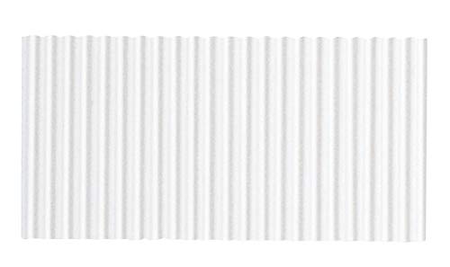 Corobuff Solid Color Corrugated Paper Roll, 48 Inches x 25 Feet, White (Expedition Norway) by
